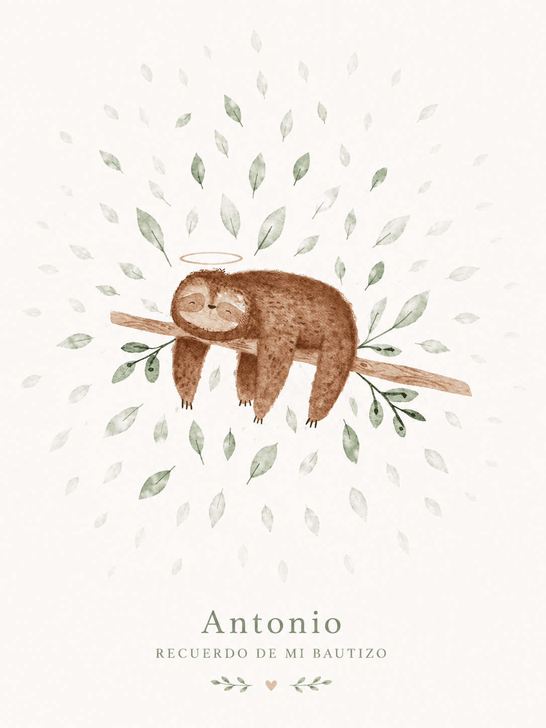 Santito Flores — ilustración en acuarela