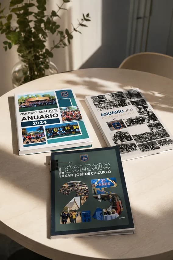 Anuarios Escolares — diseño editorial