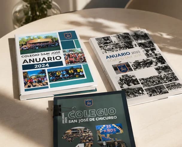 Anuarios Escolares — diseño editorial