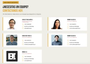 Aplicación BIMAQ — redes