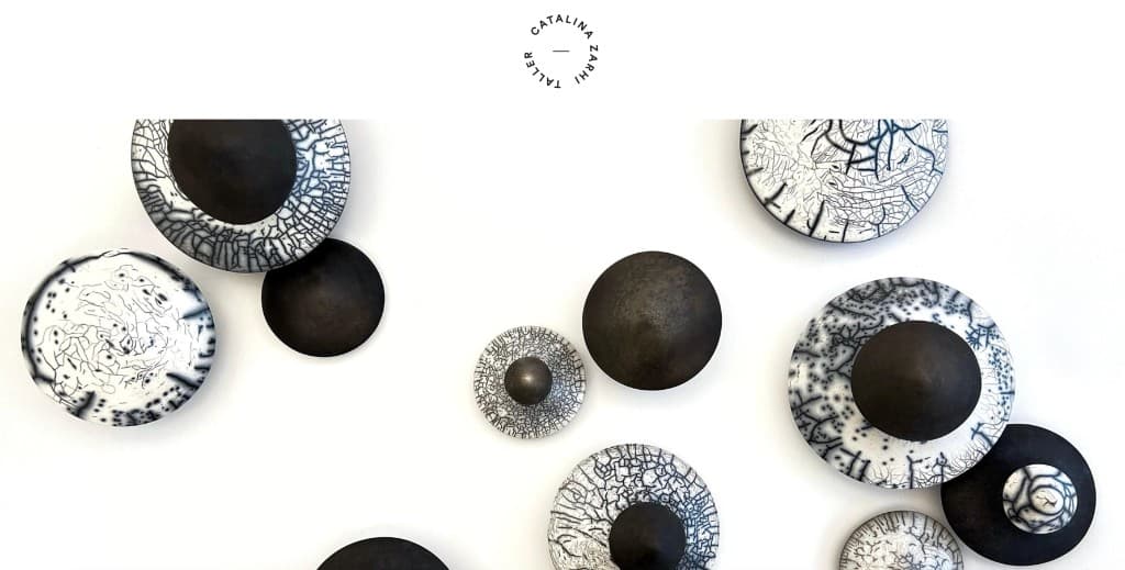 Web Cata Zarhi — portafolio de cerámica